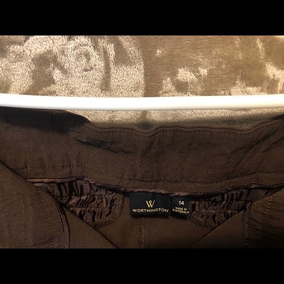 Brown Worthington Pants, Size 14 - Picture 6 of 13